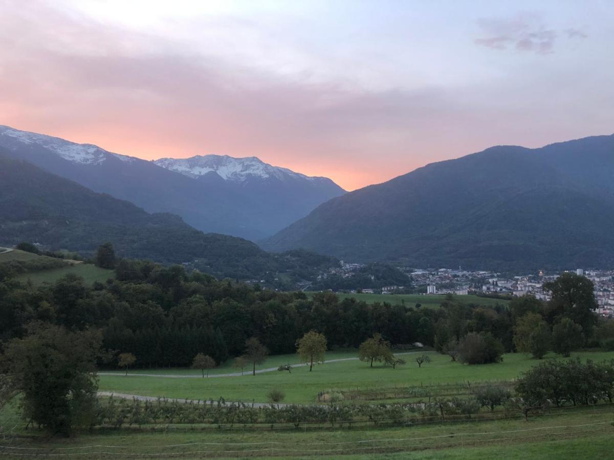 35M2 Hauts D'Albertville Terrasse Avec Vue Pallud Exterior foto