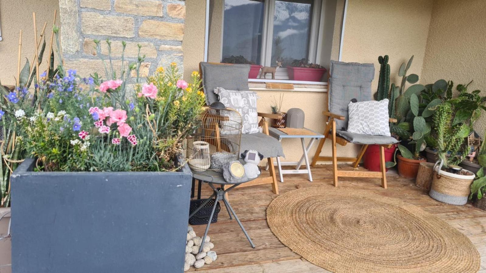 35M2 Hauts D'Albertville Terrasse Avec Vue Pallud Exterior foto